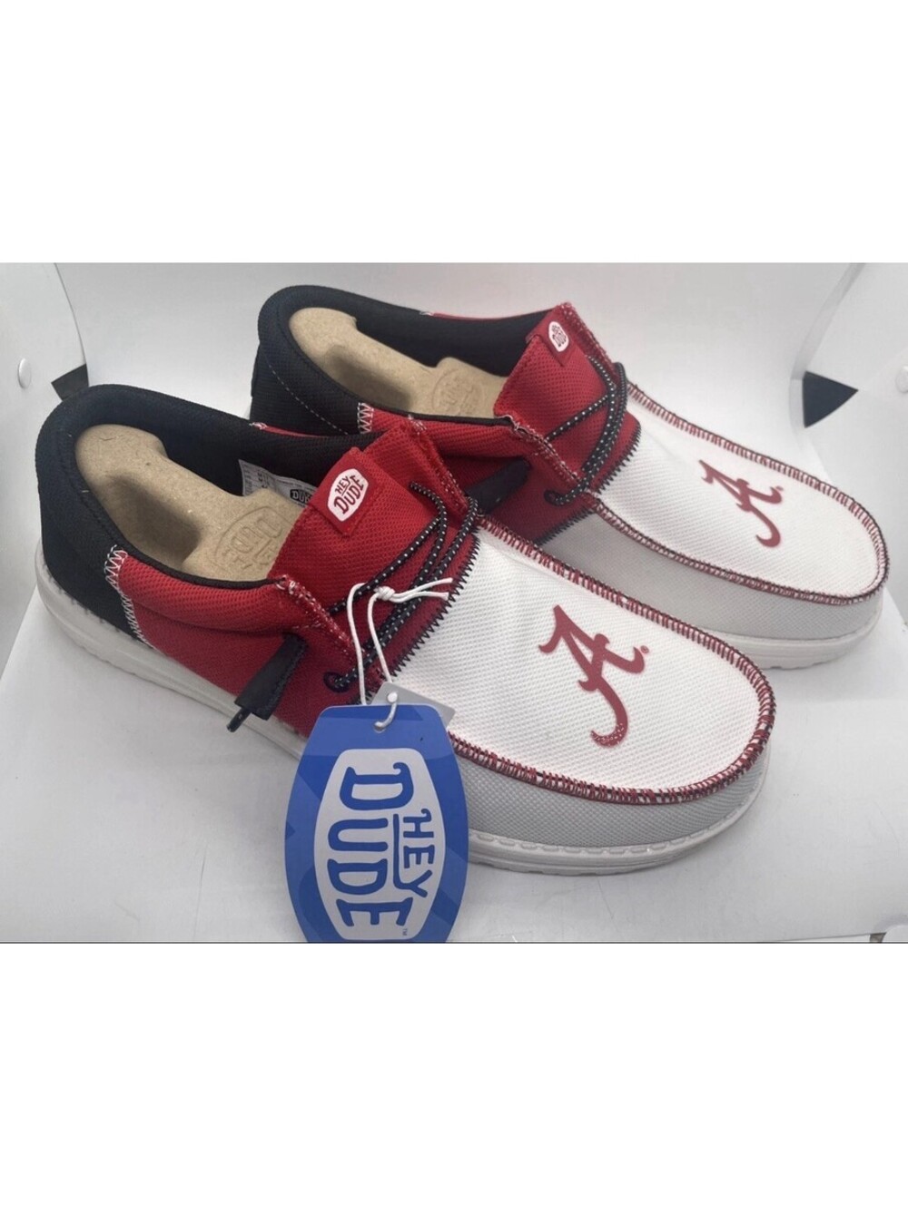 Hey Dude Wally Tri ALABAMA CRIMSON TIDE Shoes Men's Size 11 **NEW** No Box